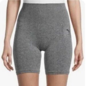 Puma Women's Gray Seamless Bike Short 3X Brand New with Tags